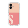 Slim Protection Premium Case［ オリジナル - initial two tone - S pink ］