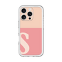 Slim Protection Premium Case［ オリジナル - initial two tone - S pink ］