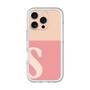 Slim Protection Premium Case［ オリジナル - initial two tone - S pink ］