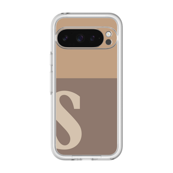 Slim Protection Premium Case［ オリジナル - initial two tone - S brown ］