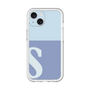 Slim Protection Premium Case［ オリジナル - initial two tone - S blue ］