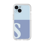 Slim Protection Premium Case［ オリジナル - initial two tone - S blue ］
