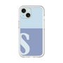 Slim Protection Premium Case［ オリジナル - initial two tone - S blue ］