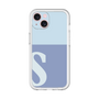 Slim Protection Premium Case［ オリジナル - initial two tone - S blue ］
