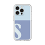 Slim Protection Premium Case［ オリジナル - initial two tone - S blue ］