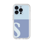 Slim Protection Premium Case［ オリジナル - initial two tone - S blue ］