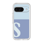 Slim Protection Premium Case［ オリジナル - initial two tone - S blue ］