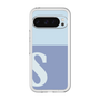 Slim Protection Premium Case［ オリジナル - initial two tone - S blue ］