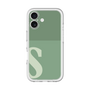 Slim Protection Premium Case［ オリジナル - initial two tone - S green ］