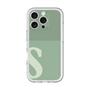 Slim Protection Premium Case［ オリジナル - initial two tone - S green ］
