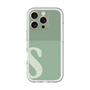 Slim Protection Premium Case［ オリジナル - initial two tone - S green ］