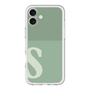 Slim Protection Premium Case［ オリジナル - initial two tone - S green ］