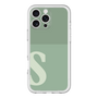 Slim Protection Premium Case［ オリジナル - initial two tone - S green ］