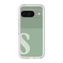 Slim Protection Premium Case［ オリジナル - initial two tone - S green ］