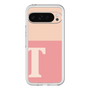 Slim Protection Premium Case［ オリジナル - initial two tone - T pink ］