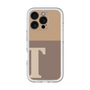 Slim Protection Premium Case［ オリジナル - initial two tone - T brown ］