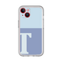 Slim Protection Premium Case［ オリジナル - initial two tone - T blue ］