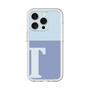 Slim Protection Premium Case［ オリジナル - initial two tone - T blue ］