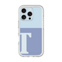 Slim Protection Premium Case［ オリジナル - initial two tone - T blue ］