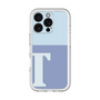 Slim Protection Premium Case［ オリジナル - initial two tone - T blue ］