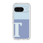 Slim Protection Premium Case［ オリジナル - initial two tone - T blue ］