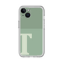 Slim Protection Premium Case［ オリジナル - initial two tone - T green ］