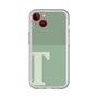 Slim Protection Premium Case［ オリジナル - initial two tone - T green ］