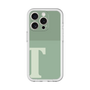 Slim Protection Premium Case［ オリジナル - initial two tone - T green ］