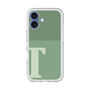 Slim Protection Premium Case［ オリジナル - initial two tone - T green ］