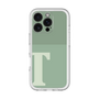 Slim Protection Premium Case［ オリジナル - initial two tone - T green ］