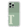 Slim Protection Premium Case［ オリジナル - initial two tone - T green ］