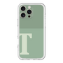 Slim Protection Premium Case［ オリジナル - initial two tone - T green ］