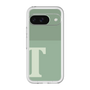 Slim Protection Premium Case［ オリジナル - initial two tone - T green ］