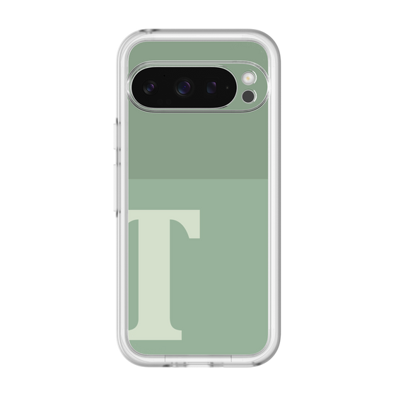 Slim Protection Premium Case［ オリジナル - initial two tone - T green ］