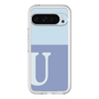 Slim Protection Premium Case［ オリジナル - initial two tone - U blue ］