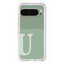 Slim Protection Premium Case［ オリジナル - initial two tone - U green ］