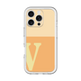 Slim Protection Premium Case［ オリジナル - initial two tone - V orange ］