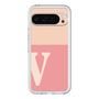 Slim Protection Premium Case［ オリジナル - initial two tone - V pink ］