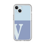 Slim Protection Premium Case［ オリジナル - initial two tone - V blue ］