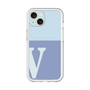 Slim Protection Premium Case［ オリジナル - initial two tone - V blue ］