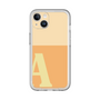 Slim Protection Premium Case［ オリジナル - initial two tone - A orange ］