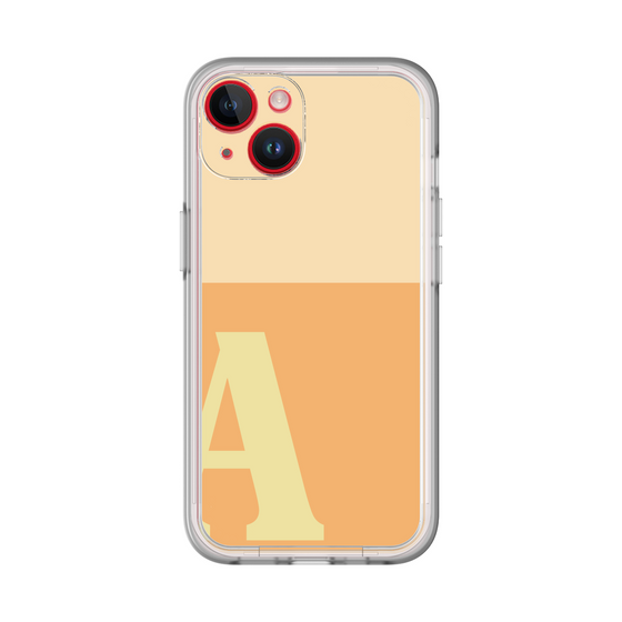Slim Protection Premium Case［ オリジナル - initial two tone - A orange ］