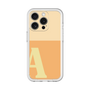 Slim Protection Premium Case［ オリジナル - initial two tone - A orange ］