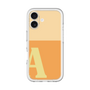 Slim Protection Premium Case［ オリジナル - initial two tone - A orange ］