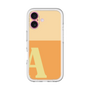 Slim Protection Premium Case［ オリジナル - initial two tone - A orange ］