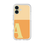Slim Protection Premium Case［ オリジナル - initial two tone - A orange ］