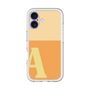 Slim Protection Premium Case［ オリジナル - initial two tone - A orange ］