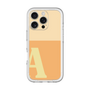 Slim Protection Premium Case［ オリジナル - initial two tone - A orange ］