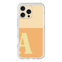 Slim Protection Premium Case［ オリジナル - initial two tone - A orange ］