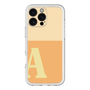 Slim Protection Premium Case［ オリジナル - initial two tone - A orange ］